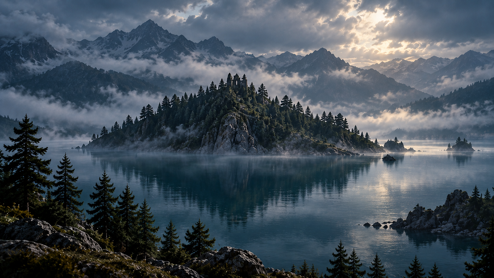 The Islands of Lake Navar